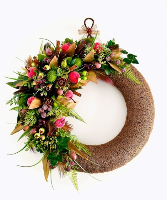 Festive wreath by Inspired by Nicola