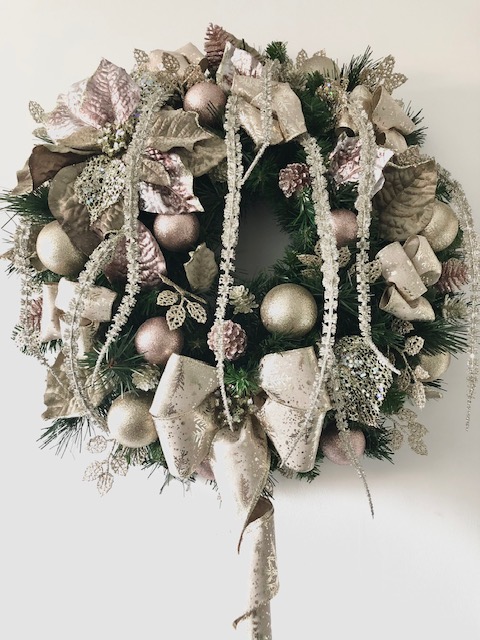 Glimmer of Joy — festive wreath by Inspired by Nicola